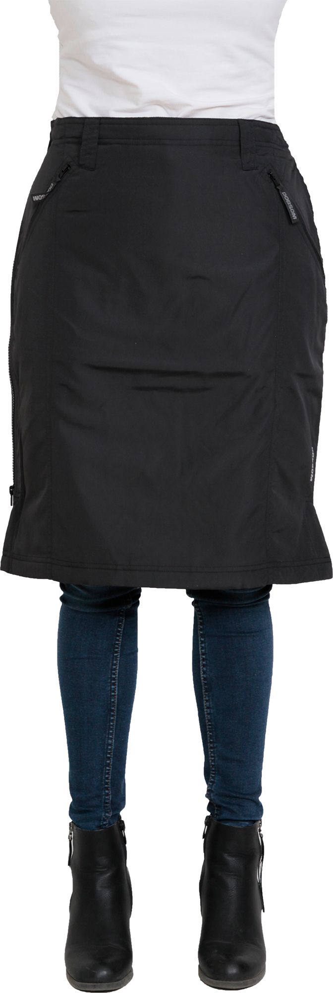 Dobsom Women's Comfort Thermo Skirt Short Black