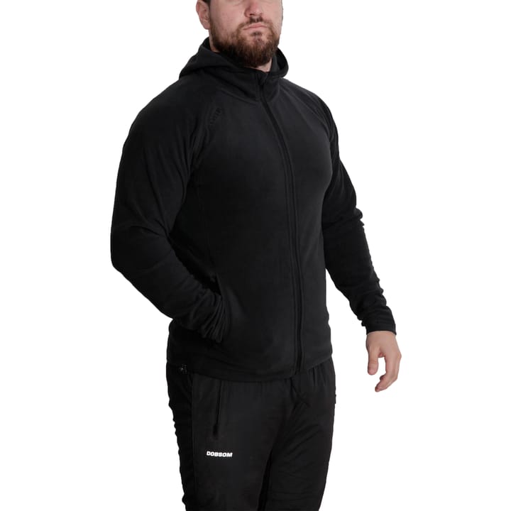 Men's Fargo Fleece Jacket Black Dobsom