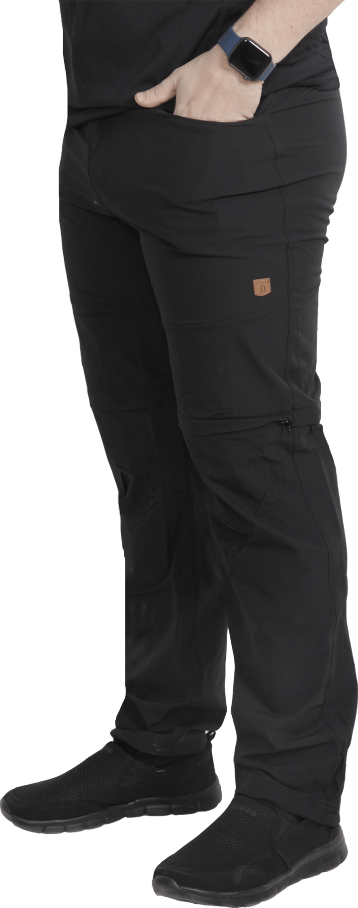 Dobsom Men's Himalaya Zip-Off Pant Black Dobsom