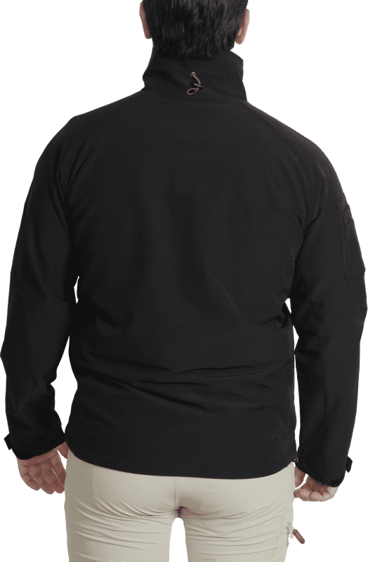 Men's Moss Jacket II Solid Black Dobsom