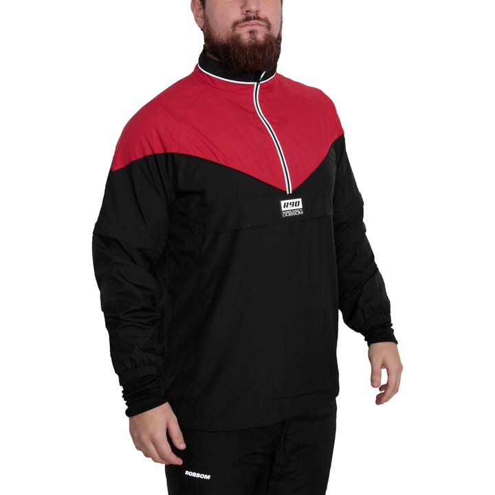 Dobsom Men's R90 Classic Jacket Black/Red Dobsom