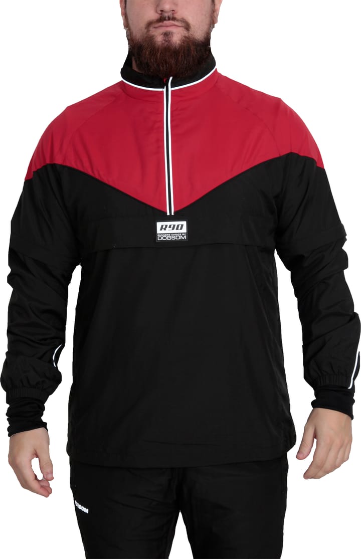 Men's R90 Classic Jacket Black/Red Dobsom