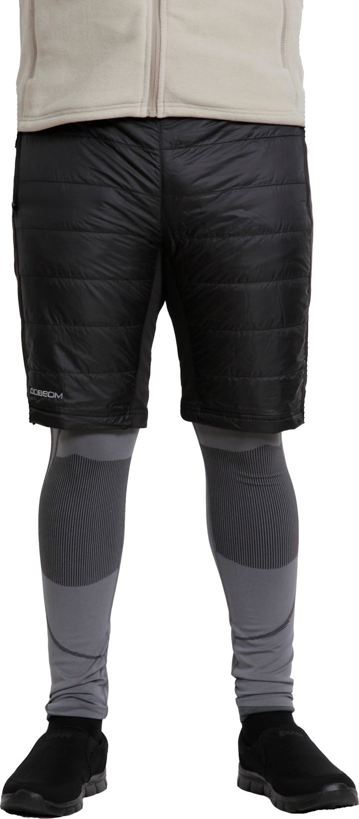 Dobsom Men's Vivid Shorts Black Dobsom