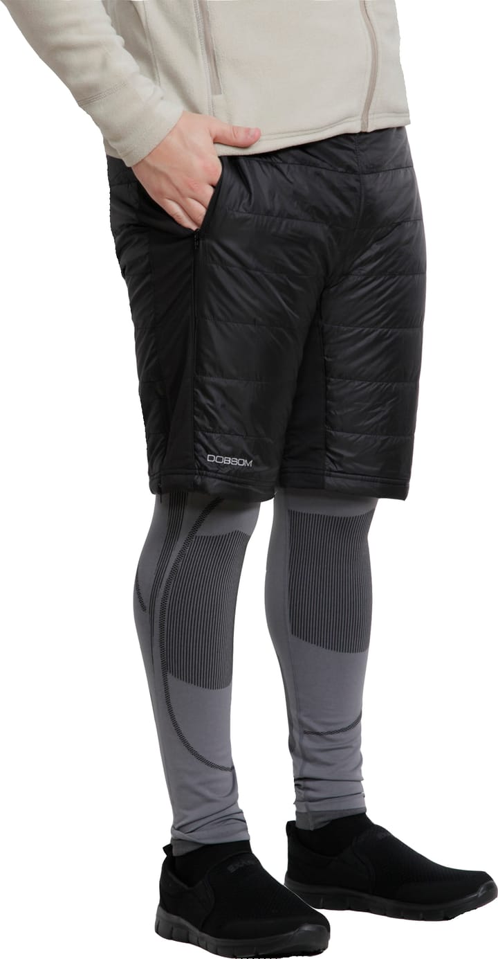 Dobsom Men's Vivid Shorts Black Dobsom