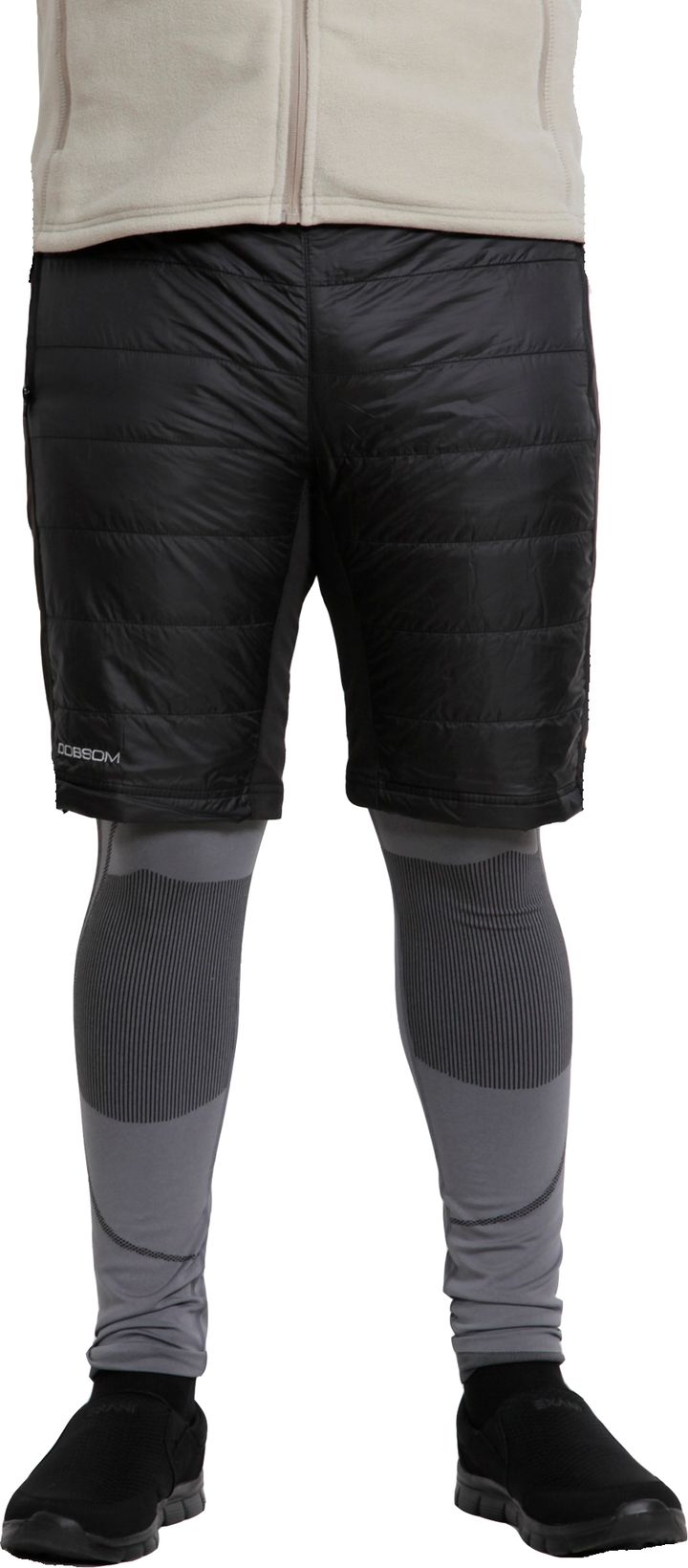 Dobsom Men's Vivid Shorts Black Dobsom