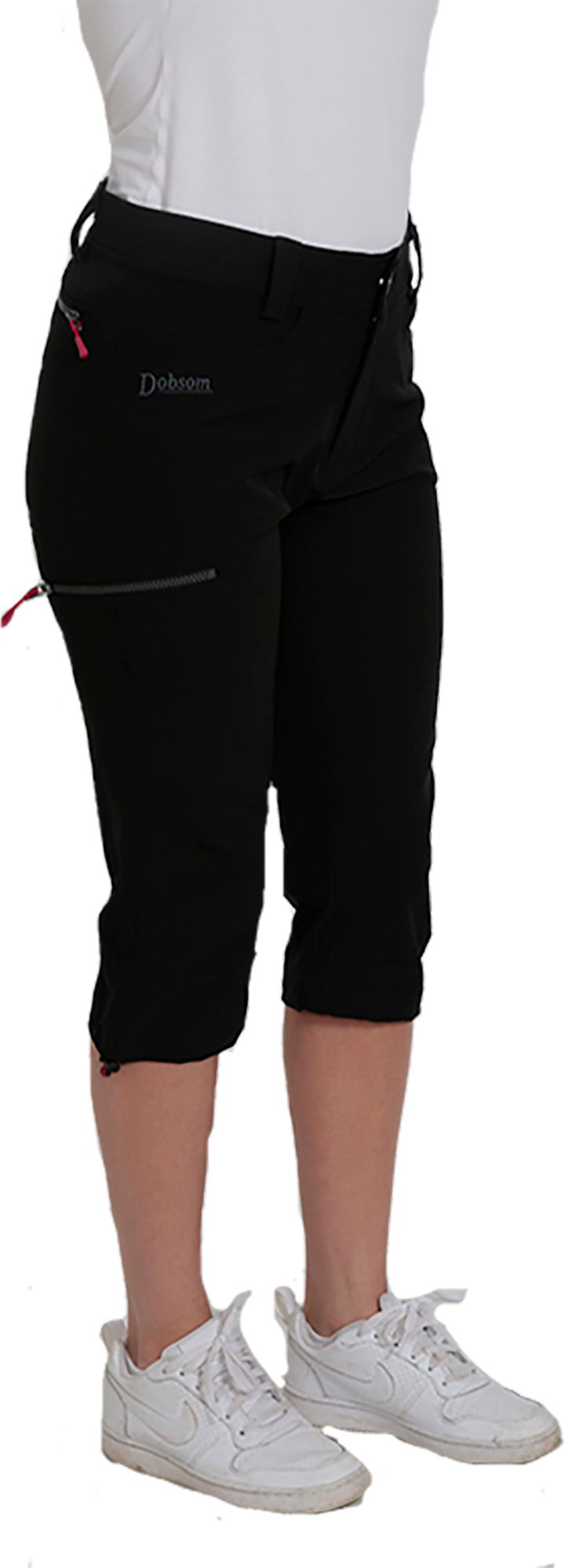 Women's Moss Capri Black Dobsom