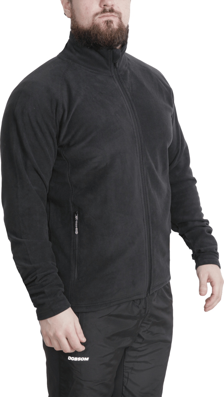 Dobsom Men's Pescara Fleece Jacket Black Dobsom