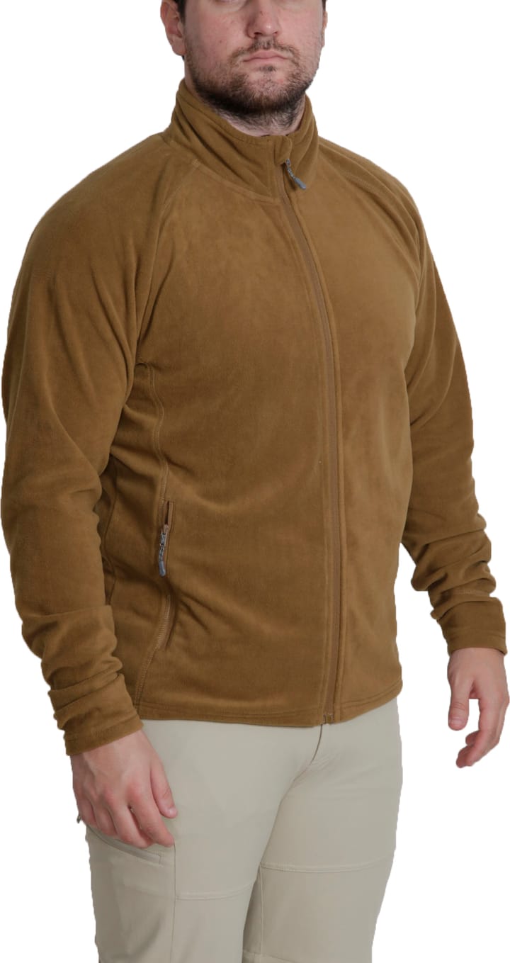 Men's Pescara Fleece Jacket Brown Dobsom