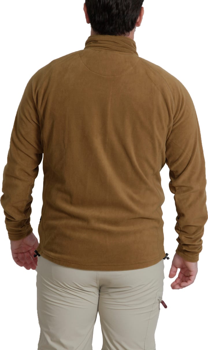 Men's Pescara Fleece Jacket Brown Dobsom