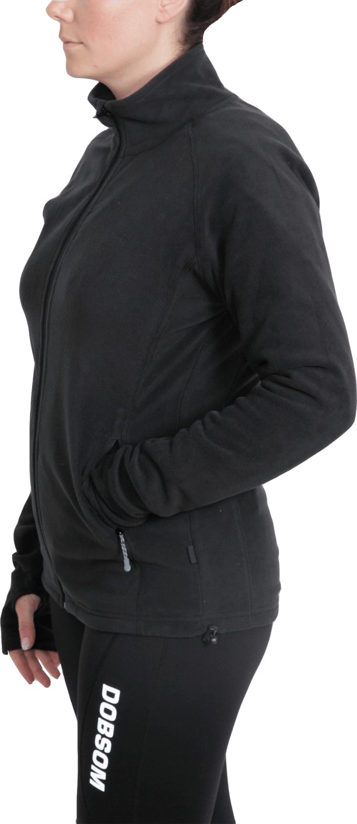Dobsom Women's Pescara Fleece Jacket Black Dobsom
