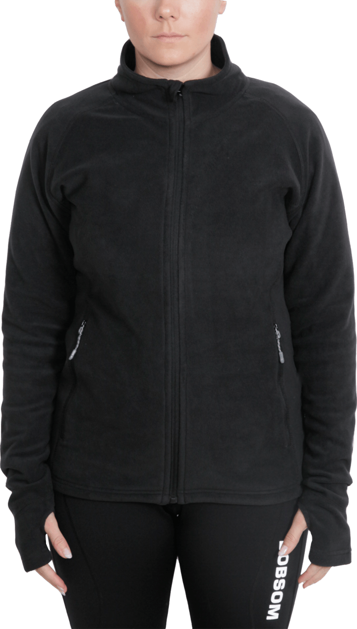 Women's Pescara Fleece Jacket Black Dobsom