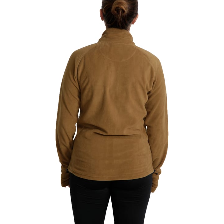 Women's Pescara Fleece Jacket Brown Dobsom