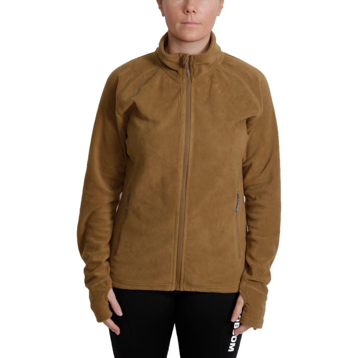 Women's Pescara Fleece Jacket Brown Dobsom