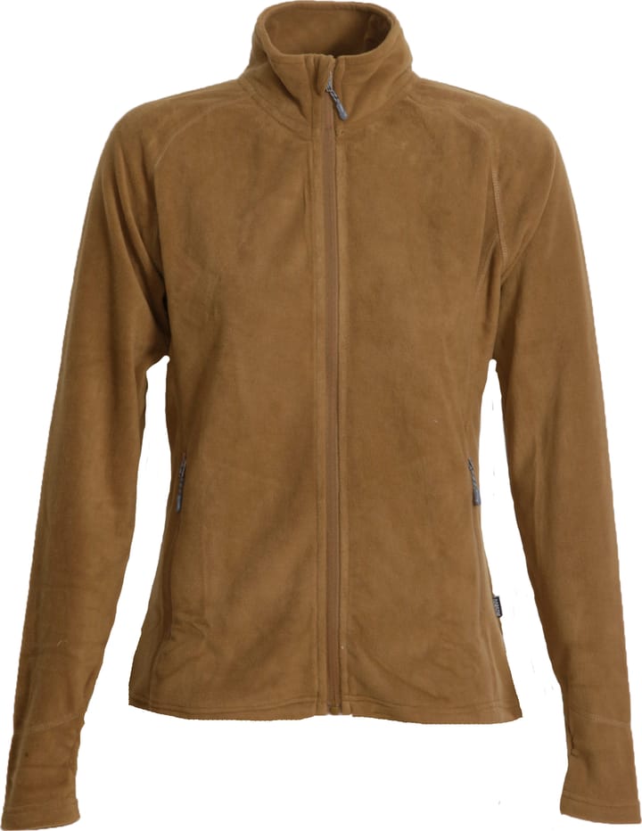 Women's Pescara Fleece Jacket Brown Dobsom