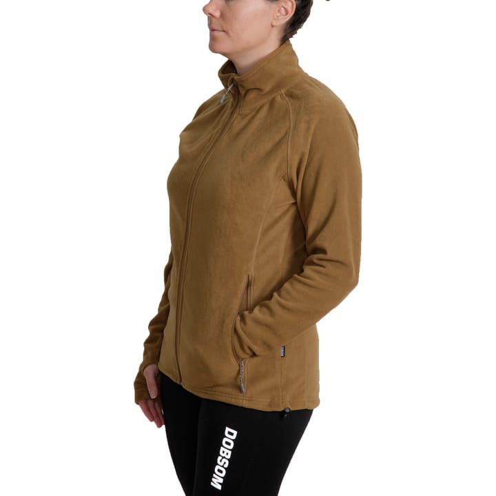 Women's Pescara Fleece Jacket Brown Dobsom