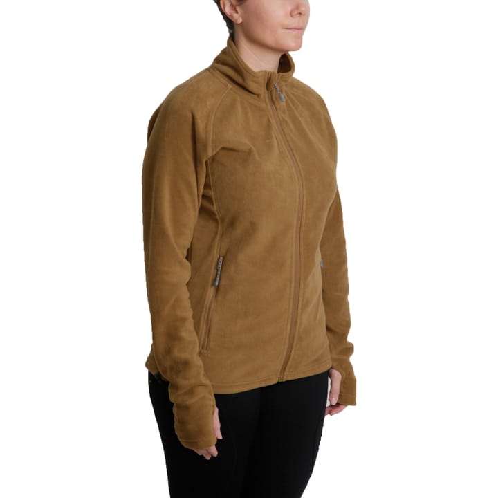 Women's Pescara Fleece Jacket Brown Dobsom