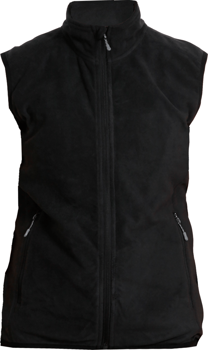 Women's Pescara Fleece Vest Black Dobsom