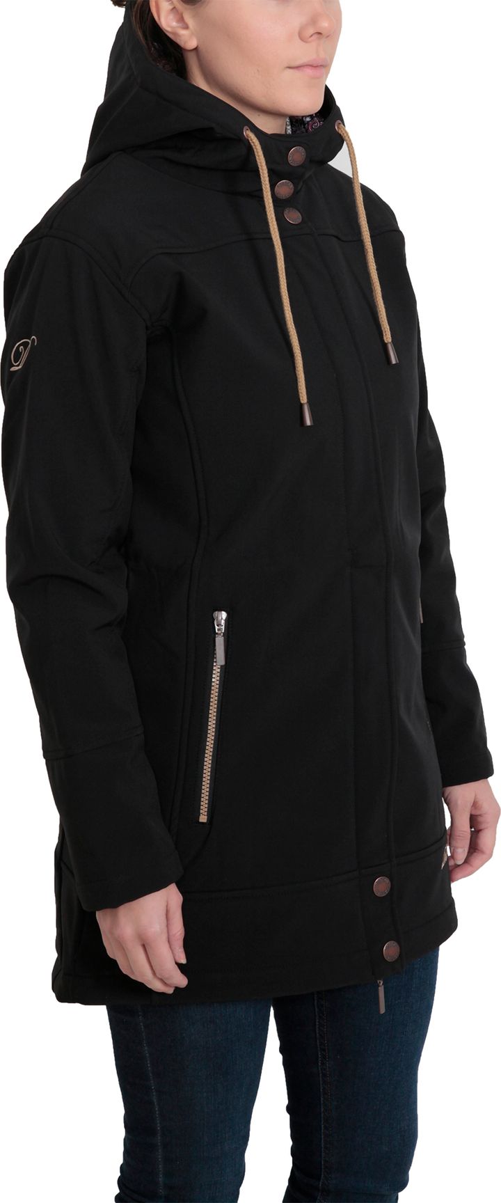 Dobsom Women's Pompei Jacket Black Dobsom