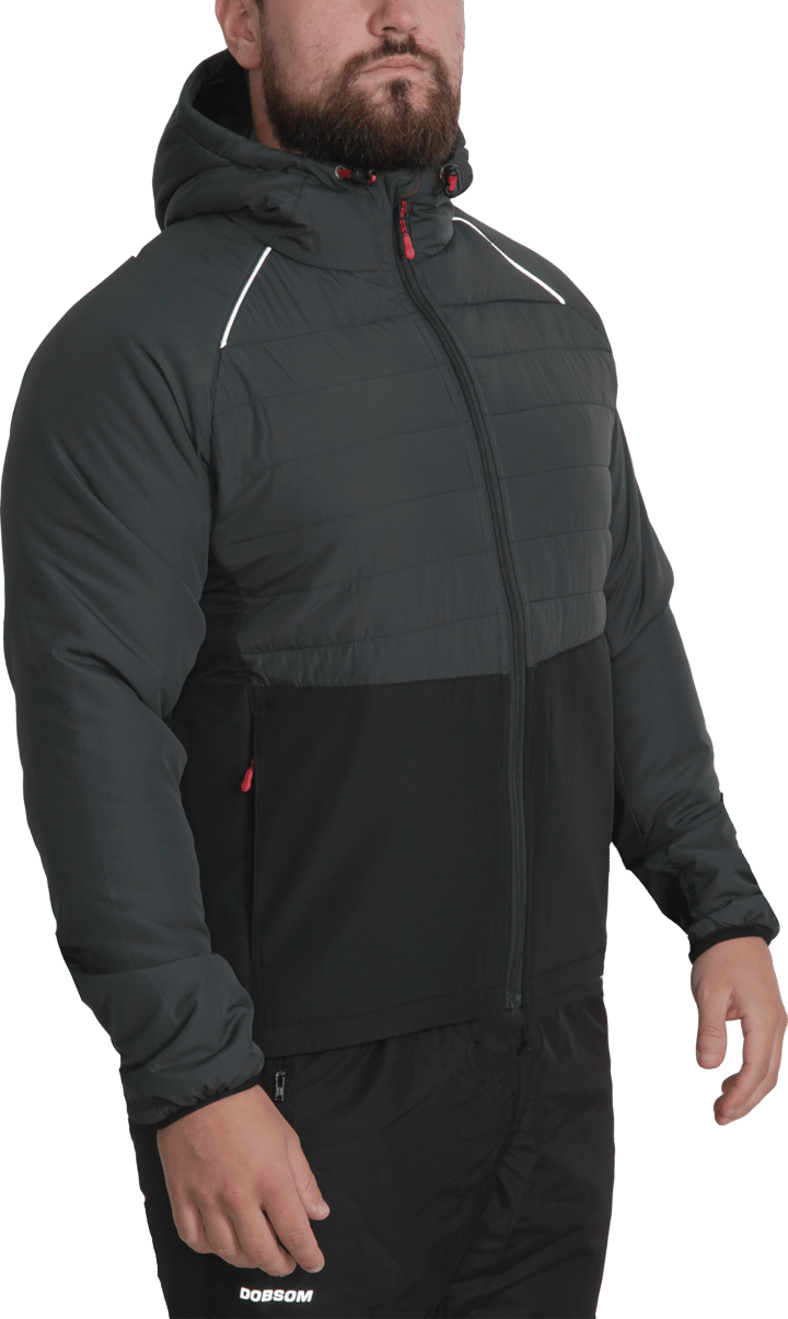 Dobsom Men's R90 Hybrid Jacket Graphite Dobsom