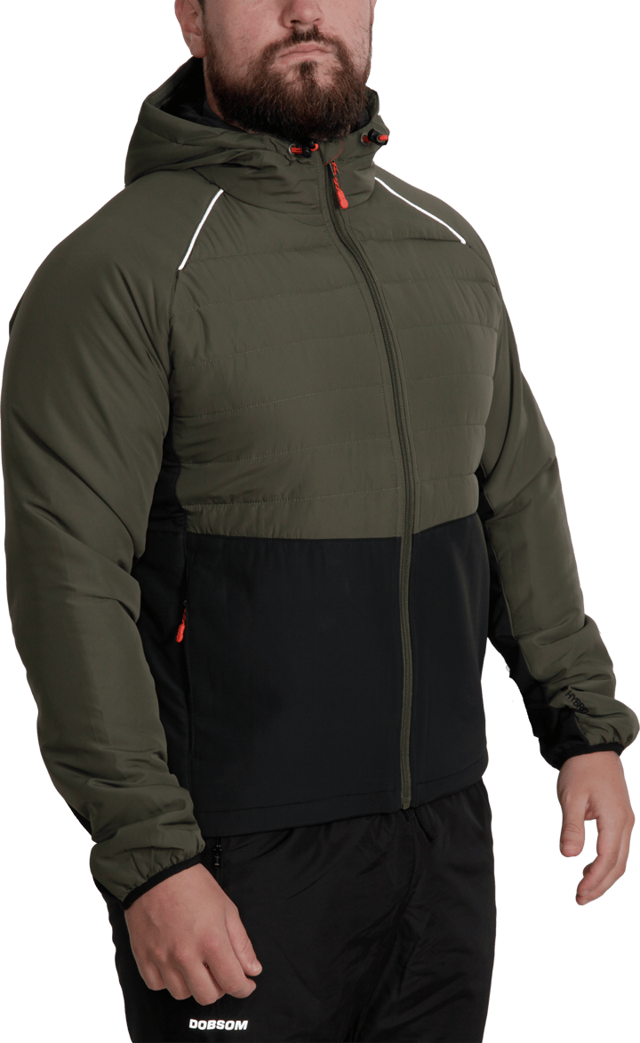 Dobsom Men's R90 Hybrid Jacket Olive Dobsom
