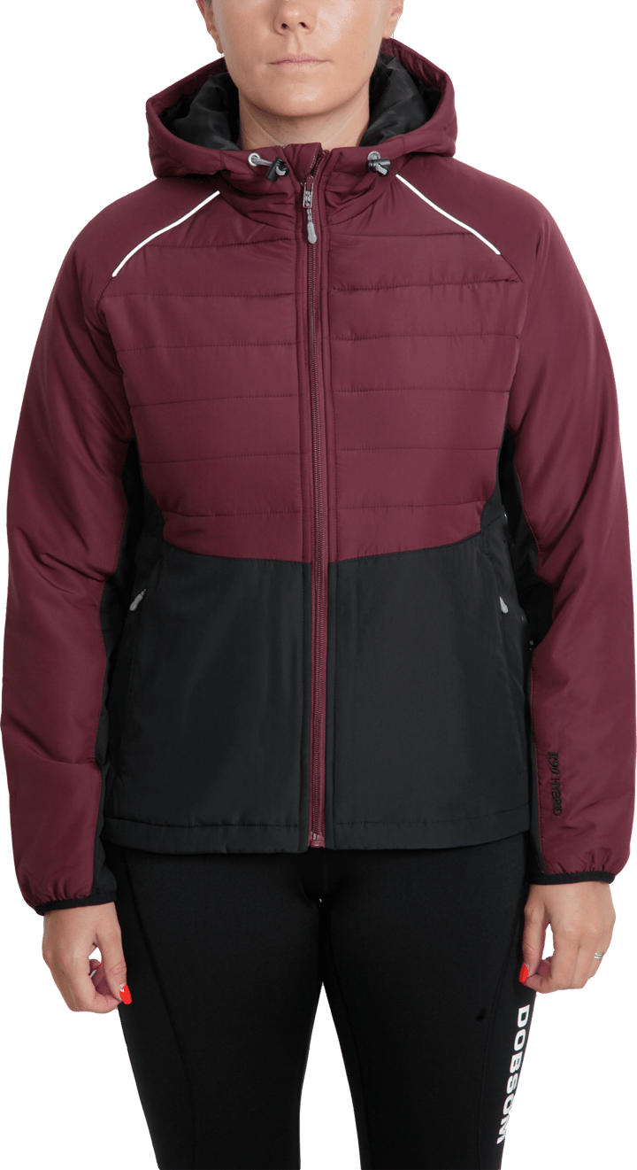 Dobsom Women's R90 Hybrid Jacket Bordeaux Dobsom