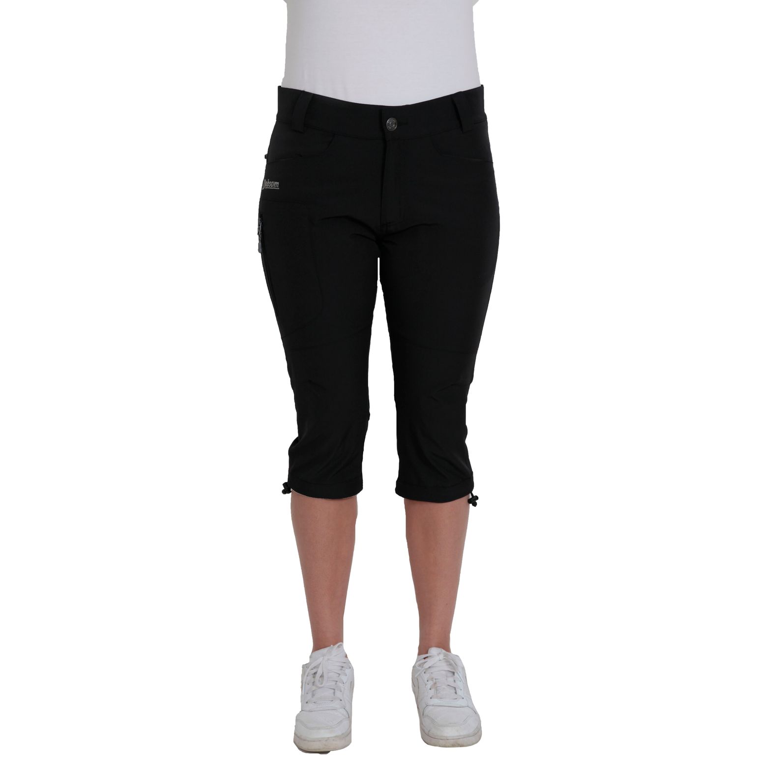 Women's Sanda Capri Black