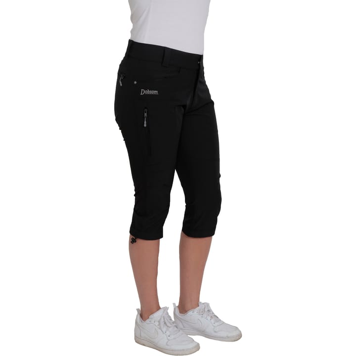 Women's Sanda Capri Black Dobsom