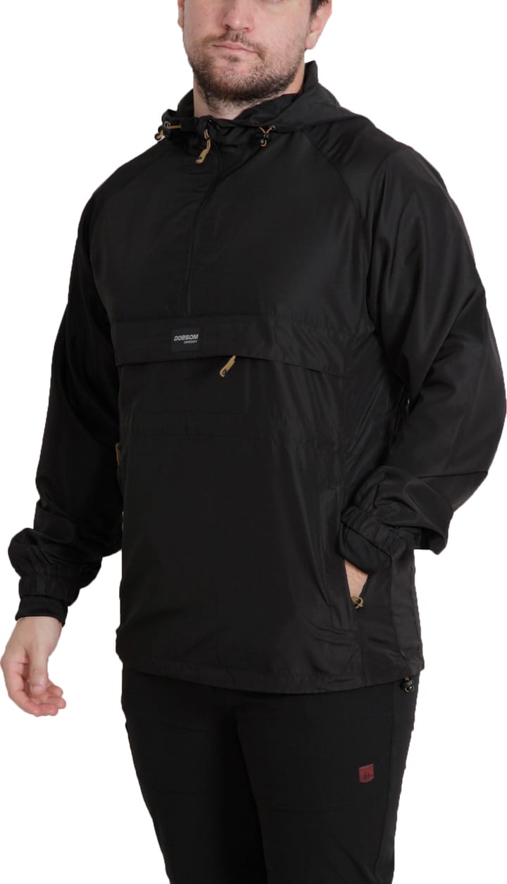 Dobsom Men's Trek Anorak Black Dobsom Dobsom Men's Trek Anorak Black Dobsom