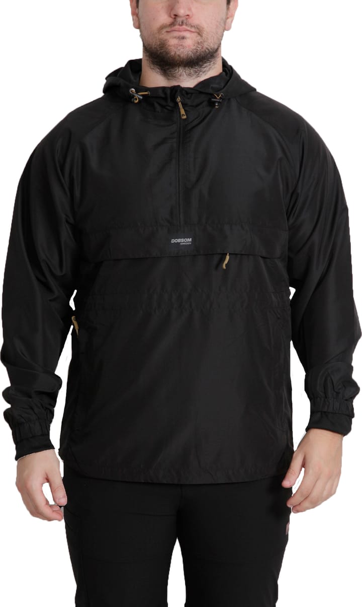 Dobsom Men's Trek Anorak Black Dobsom Dobsom Men's Trek Anorak Black Dobsom