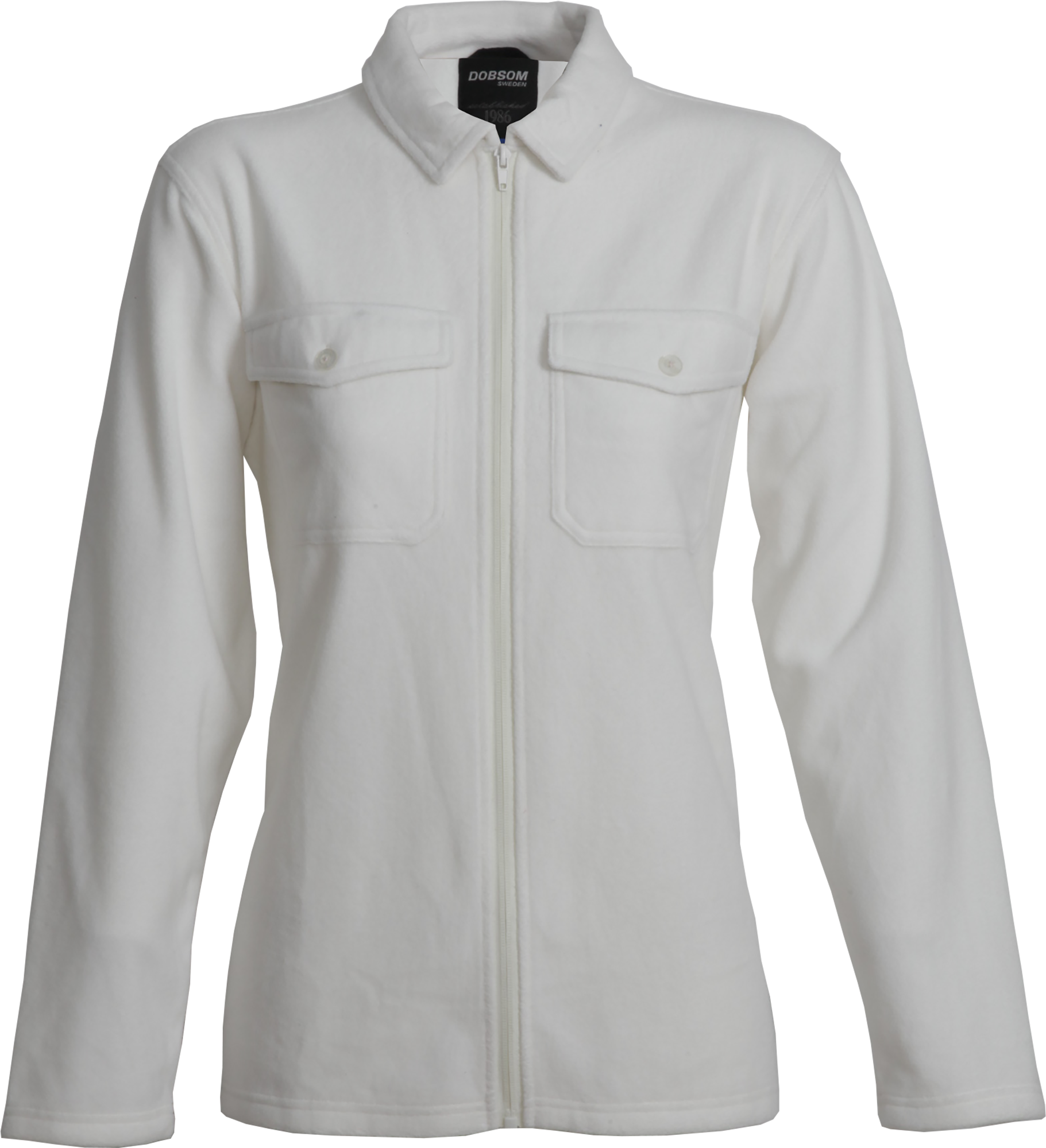 Dobsom Dobsom Women's Pescara Fleece Shirt Off White 38, Off White