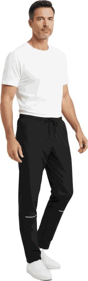 Dobsom Men's Walk'n'Run Traning Pants Black Dobsom