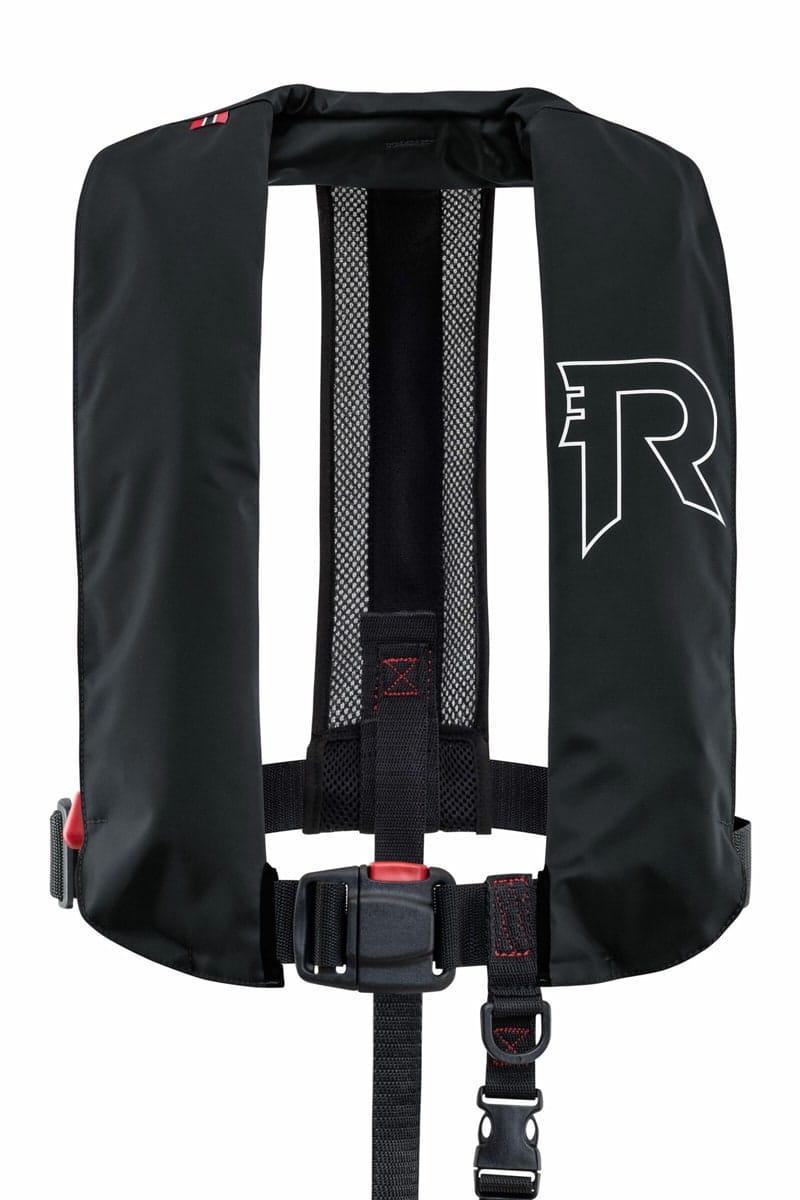 Regatta Aquasafe Elite 170n Oppblåsbar Redningsvest Sort 40+