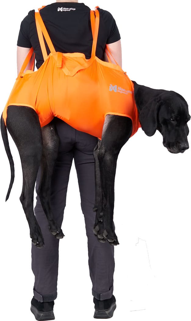Non-stop Dogwear Dog Rescue Sling Orange Non-stop Dogwear