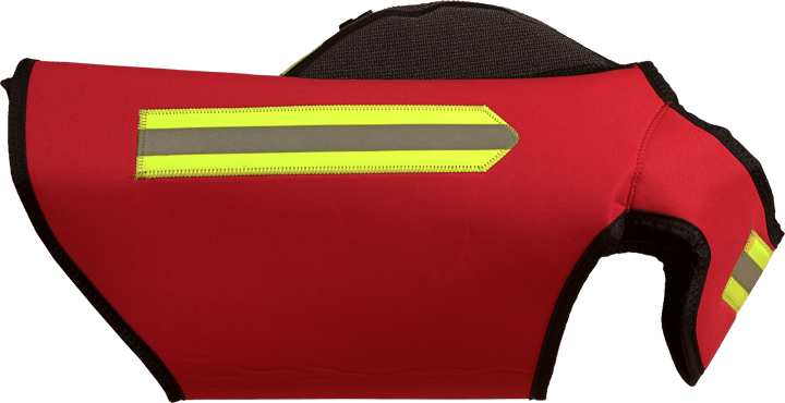 Dogtech GPS Vest Hivis Red Dogtech