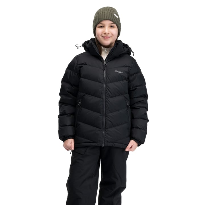 Bergans Juniors' Warm Down Jacket Unisex Black Bergans
