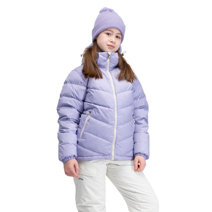 Bergans Juniors' Warm Down Jacket Unisex Acai Smoothie Bergans
