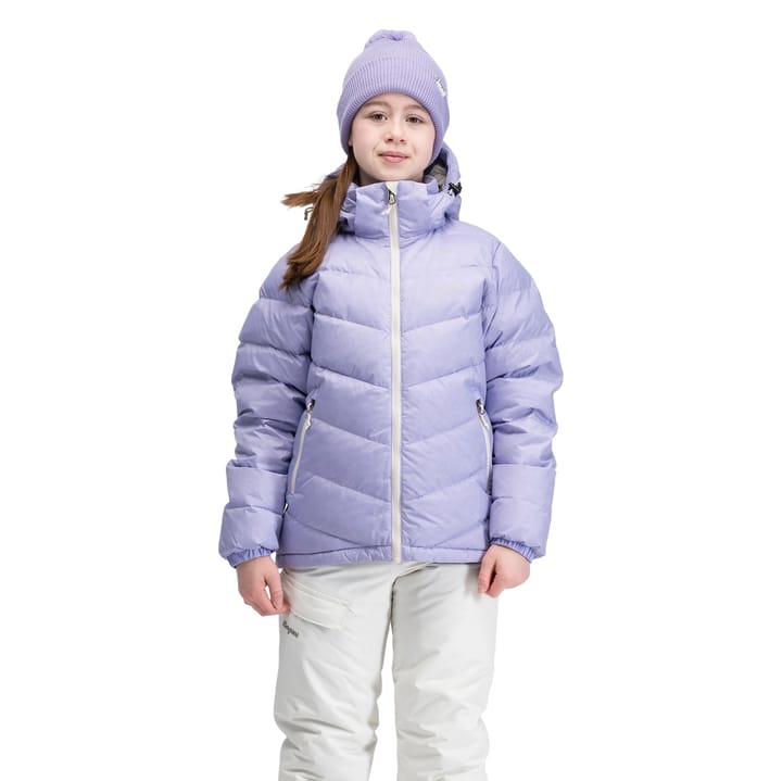 Bergans Juniors' Warm Down Jacket Unisex Acai Smoothie Bergans