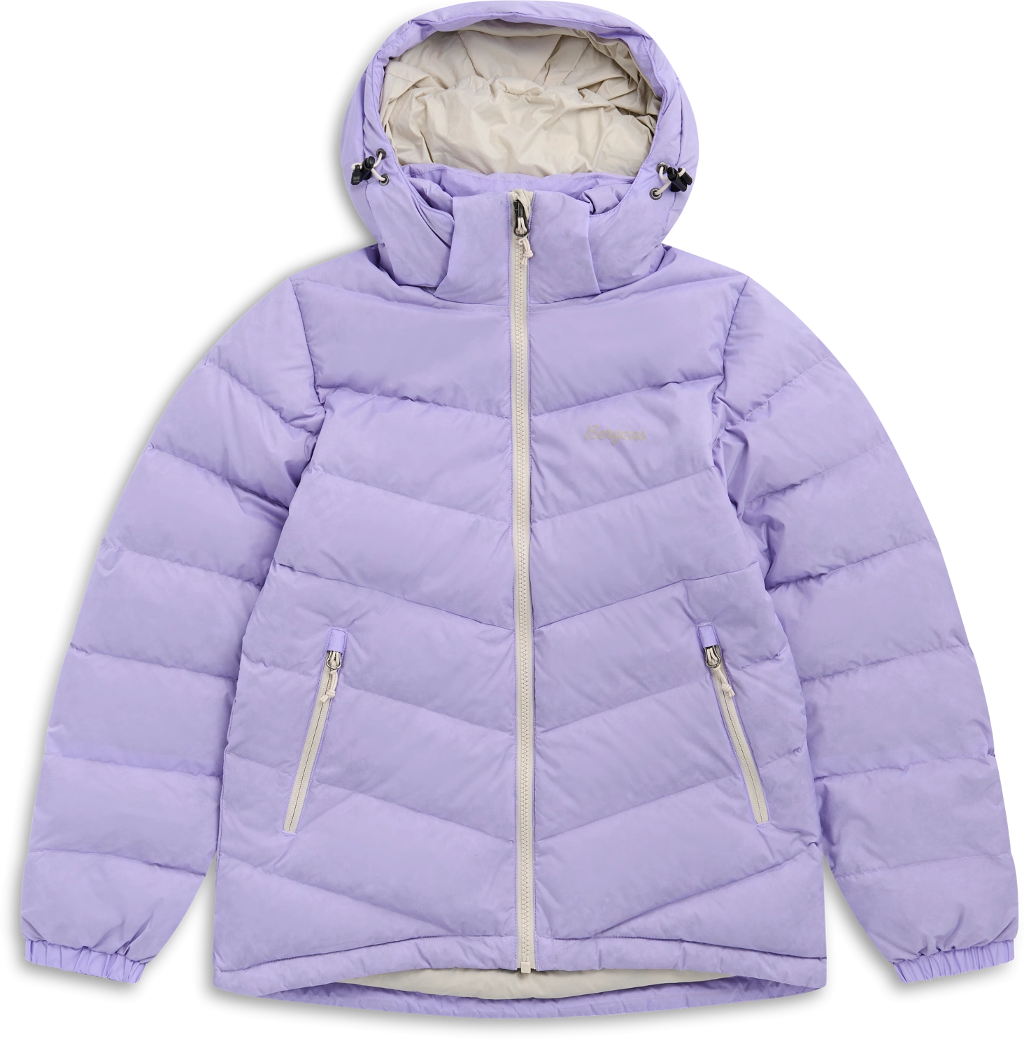 Bergans Juniors' Warm Down Jacket Unisex Acai Smoothie