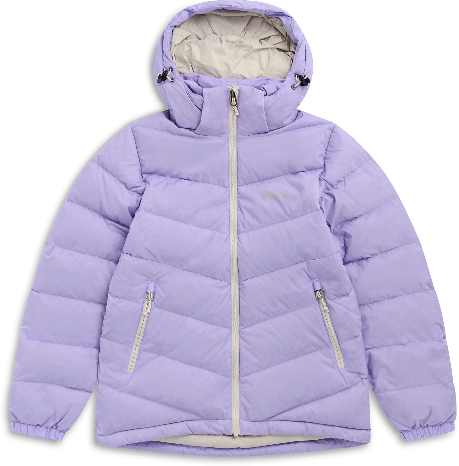 Bergans Juniors' Warm Down Jacket Unisex Acai Smoothie