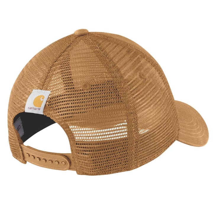 Carhartt Canvas Mesh-Back Logo Graphic Cap Carhartt Brown/oiled Walnut Carhartt