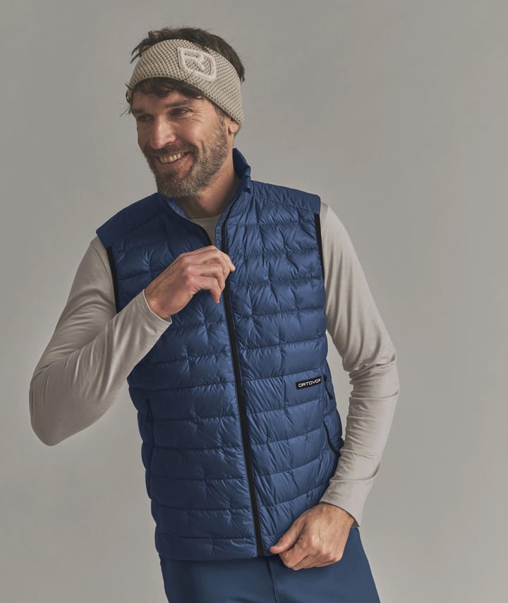 Ortovox Men's DownWool 180 Vest Blue Nunatak Ortovox