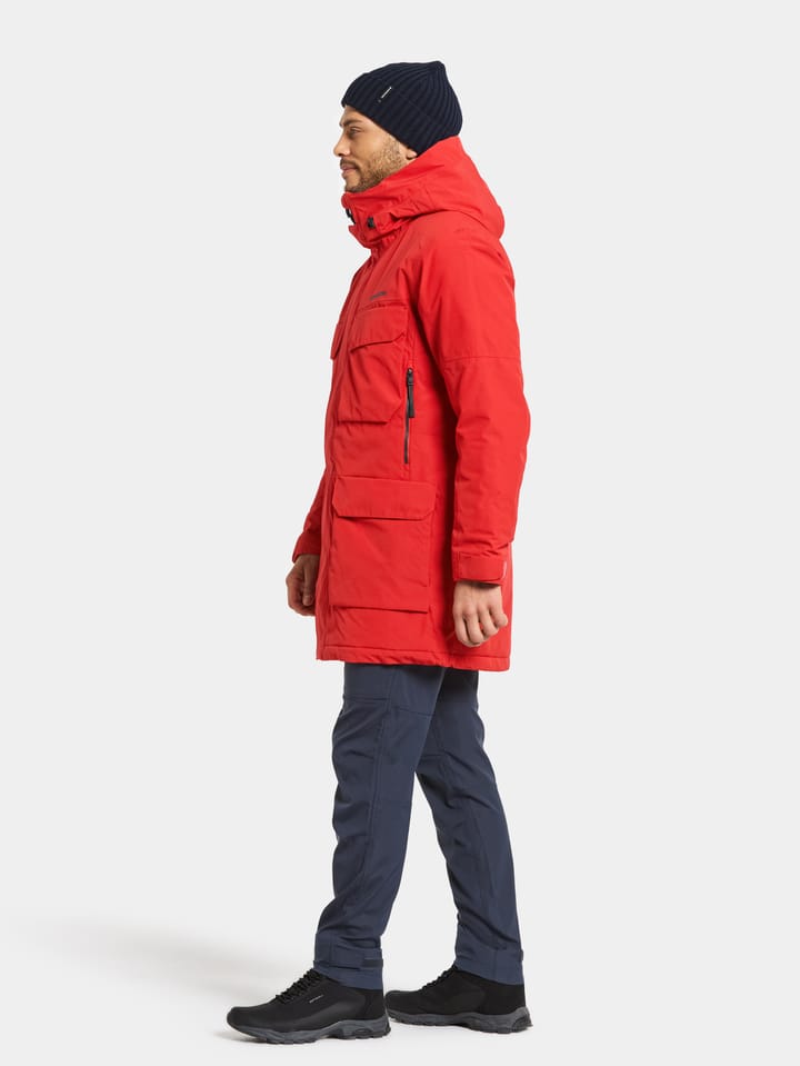 Didriksons Men's Drew Parka 8 Pomme Red Didriksons Didriksons Men's Drew Parka 8 Pomme Red Didriksons