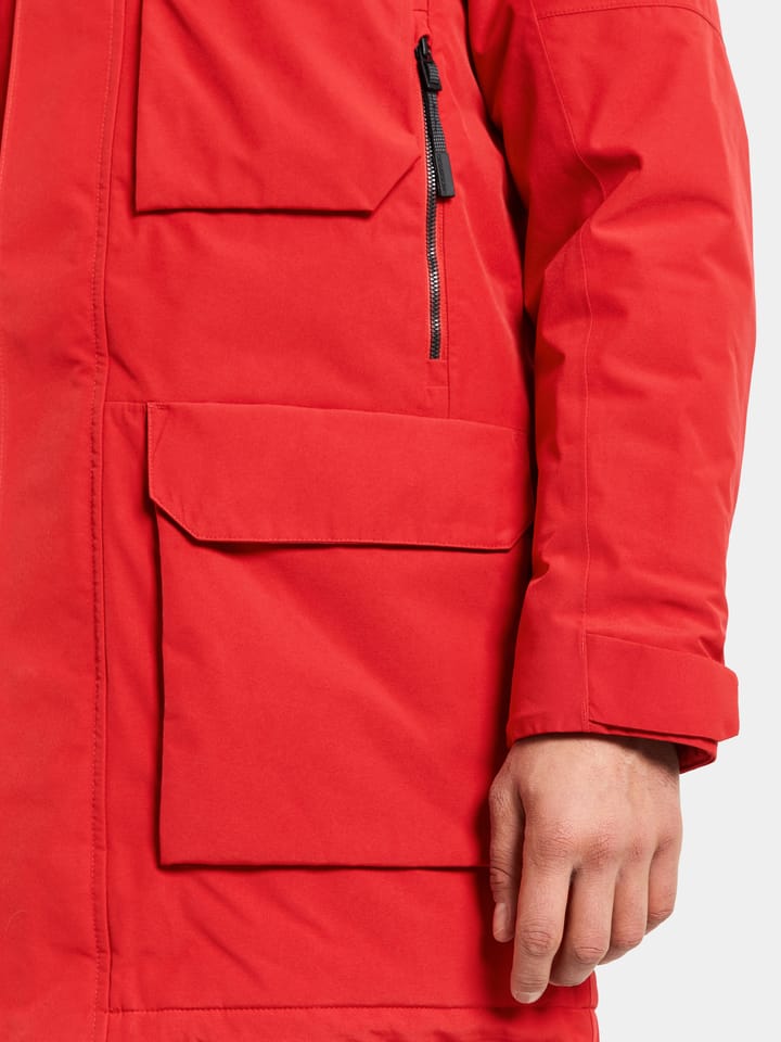 Didriksons Men's Drew Parka 8 Pomme Red Didriksons Didriksons Men's Drew Parka 8 Pomme Red Didriksons