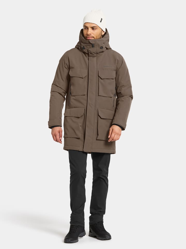 Didriksons Men's Drew Parka 8 Mocha Brown Didriksons Didriksons Men's Drew Parka 8 Mocha Brown Didriksons