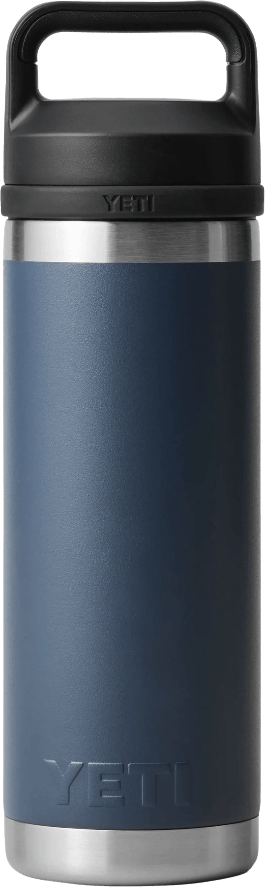 Yeti Rambler 18oz (532ml) Bottle with Chug Cap Navy Yeti