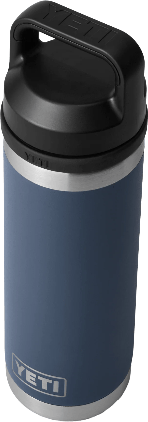 Yeti Rambler 18oz (532ml) Bottle with Chug Cap Navy Yeti