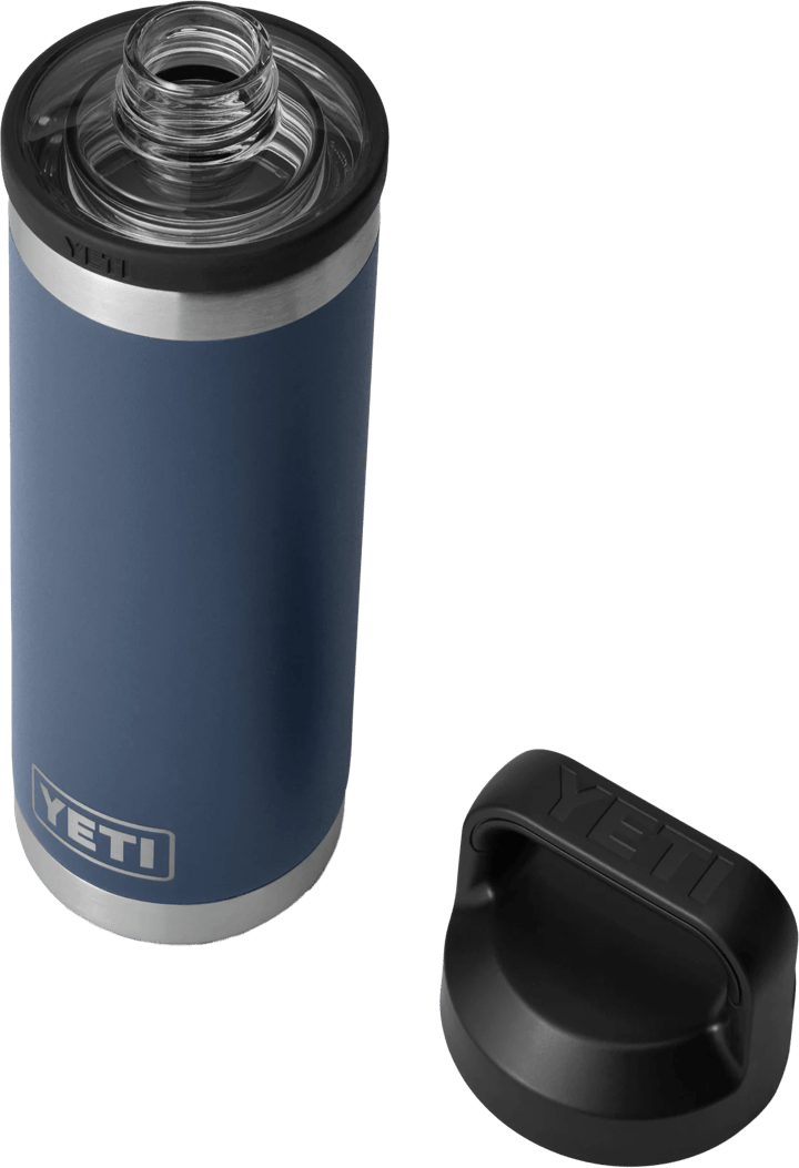 Yeti Rambler 18oz (532ml) Bottle with Chug Cap Navy Yeti