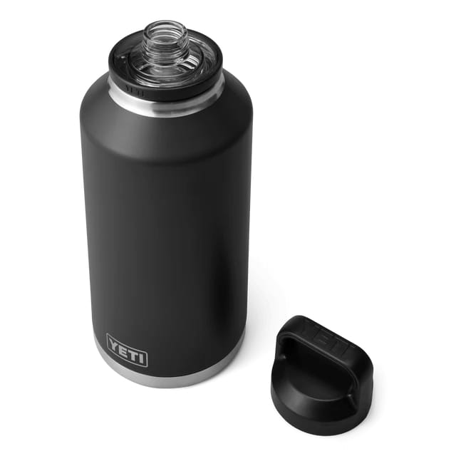 Yeti Rambler 64 Oz Bottle Chug Black Yeti