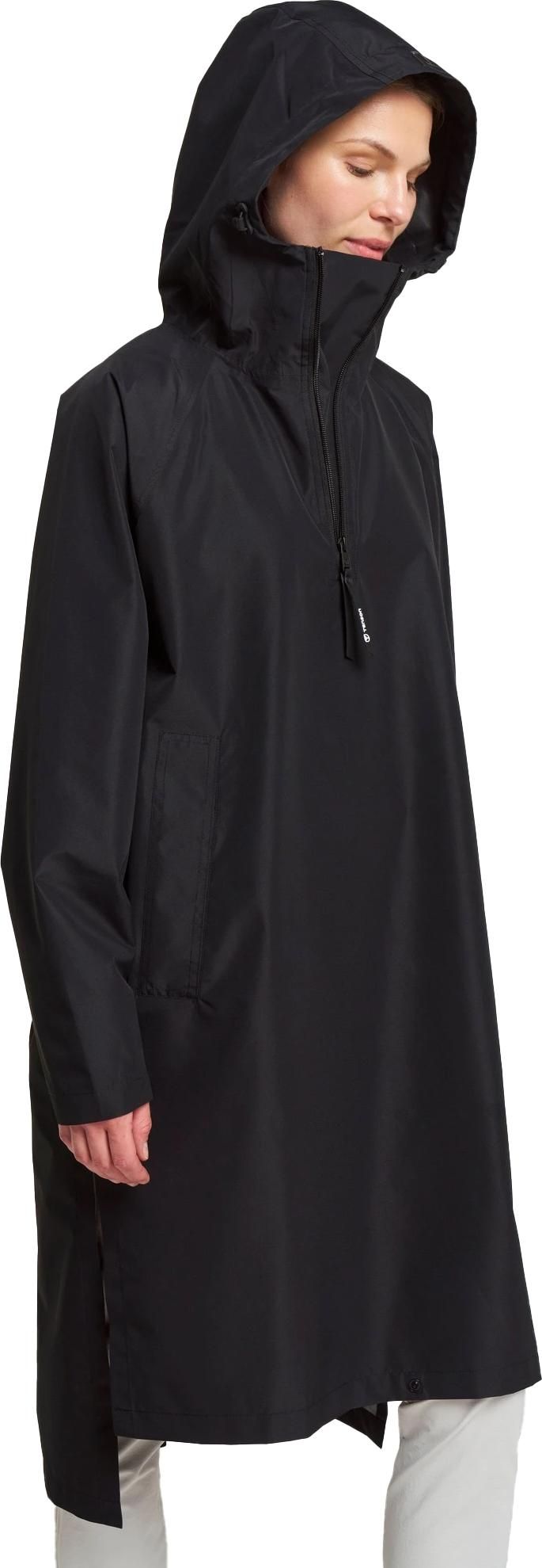 Tenson Unisex Drizzle Poncho Black Tenson
