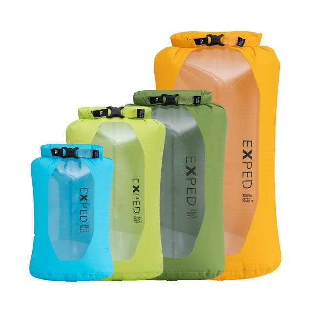 Exped Drybag Versa Clear Assortiert Exped Exped Drybag Versa Clear Assortiert Exped